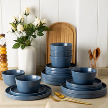 Load image into Gallery viewer, Matte Stoneware Dinner Plates 10.0 Inch Set of 6 - ADP001