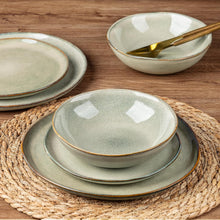 Load image into Gallery viewer, AmorArc Ceramic Cereal Bowls Set of 6, 24 oz Handmade Stoneware Bowls Set for Cereal Soup Salad, Stylish Kitchen bowls for Meal, Dishwasher &amp; Microwave Safe, Reactive Glaze-Reactive Color
