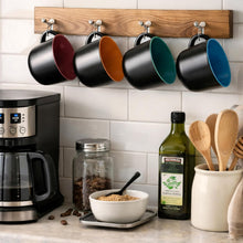 Load image into Gallery viewer, AmorArc 24 oz Soup Mugs with Handles, Jumbo Ceramic Bowls Mugs Set with handles for Coffee Cereal Cappuccino Snacks, Microwave&amp;Dishwasher safe Soup Cups for Meal-Multicolor

