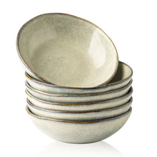Load image into Gallery viewer, Handmade Stoneware Cereal /Soup /Salad Bowls 24OZ Set of 6 -ACB007
