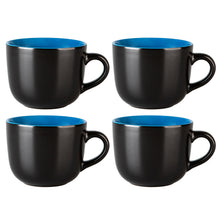 Load image into Gallery viewer, Jumbo Cereal Soup Bowls / Coffee Mugs 24OZ Mugs Set of 4 - ACM004
