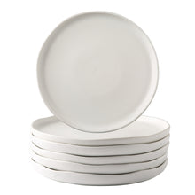 Load image into Gallery viewer, 8.5 Inch Salad Plates Set of 6 with Wavy Rim - ASP005 Microwave, Dishwasher Safe, Scratch Resistant
