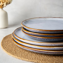 Load image into Gallery viewer, Handmade Reactive Glaze Ceramic Plates 10.5 Inch Set of 6 -ADP007
