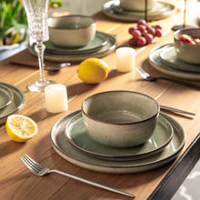 Load image into Gallery viewer, Reactive Glaze Ceramic Plates 10.75 Inch Set of 6 -ADP009
