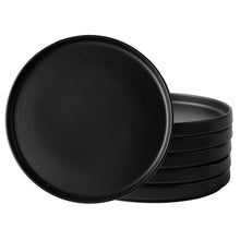 Load image into Gallery viewer, Matte Stoneware Dinner Plates 8.0 Inch Set of 6  - ASP001

