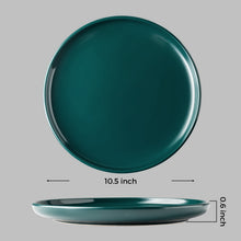 Load image into Gallery viewer, Ceramic Dinner Plates 10.5 Inch Stoneware Set of 6 - ADP003
