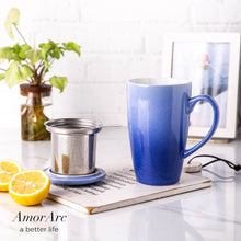 Load image into Gallery viewer, 19OZ Tea Cup with Infuser and Lid - ATC003
