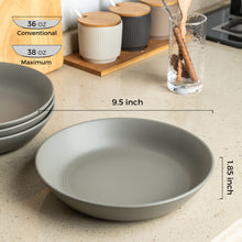 Load image into Gallery viewer, AmorArc Ceramic Pasta / Salad Bowls 38OZ Set of 4 -LPB006
