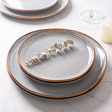 Load image into Gallery viewer, Handmade Reactive Glaze Ceramic Plates 10.5 Inch Set of 6 -ADP007

