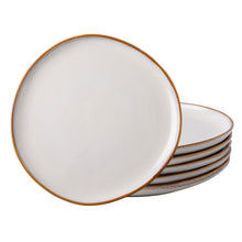 Load image into Gallery viewer, Handmade Reactive Glaze Ceramic Plates 10.5 Inch Set of 6 -ADP007
