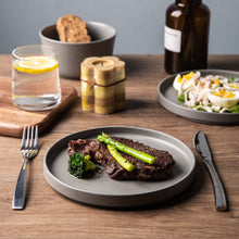 Load image into Gallery viewer, Matte Stoneware Dinner Plates 8.0 Inch Set of 6  - ASP001
