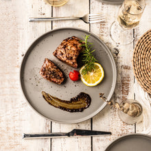 Load image into Gallery viewer, Matte Stoneware Dinner Plates 10.0 Inch Set of 6  - ADP001
