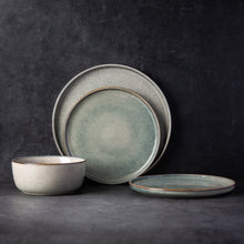 Load image into Gallery viewer, 8.5 Inch Reactive Glaze Stoneware Plates set-ASP009

