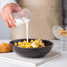 Load image into Gallery viewer, Handmade Stoneware Cereal /Soup /Salad Bowls 24OZ Set of 6 -ACB007
