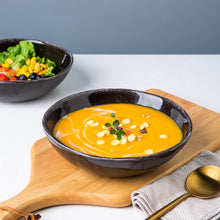 Load image into Gallery viewer, Handmade Stoneware Cereal /Soup /Salad Bowls 24OZ Set of 6 -ACB007
