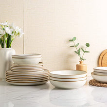 Load image into Gallery viewer, Handmade Reactive Glaze Dinnerware Set for 4 (12pc)
