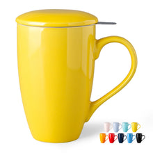 Load image into Gallery viewer, 17OZ Tea Cup with Infuser and Lid - ATC001
