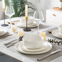 Load image into Gallery viewer, Wavy Rim Dinner Plates 10.5 Inch Set of 6 - ADP005
