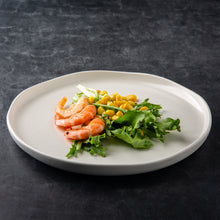 Load image into Gallery viewer, 8.5 Inch Salad Plates Set of 6 with Wavy Rim - ASP005 Microwave, Dishwasher Safe, Scratch Resistant
