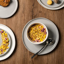 Load image into Gallery viewer, Handcrafted Speckled Modern Ceramic Dinnerware Set 18 PCs
