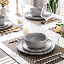 Load image into Gallery viewer, AmorArc Porcelain Dinner Plates Set of 6, Wavy Rim 10.5 Inch-ADP006
