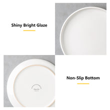 Load image into Gallery viewer, Ceramic Dinner Plates 10.5 Inch Stoneware Set of 6 - ADP003
