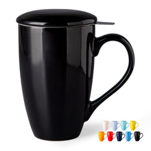 Load image into Gallery viewer, 17OZ Tea Cup with Infuser and Lid - ATC001
