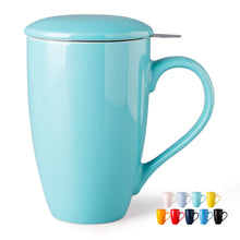 Load image into Gallery viewer, 17OZ Tea Cup with Infuser and Lid - ATC001
