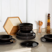 Load image into Gallery viewer, Handmade Reactive Glaze Ceramic Plates 10.5 Inch Set of 6 -ADP007
