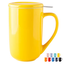Load image into Gallery viewer, 16OZ Tea Cup with Infuser and Lid - ATC002
