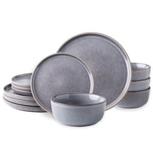 Load image into Gallery viewer, 8.5 inch Stoneware Pasta/ Salad Bowls 36OZ Set of 4 - APB009
