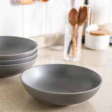Load image into Gallery viewer, 42OZ Large Ceramic Salad/ Pasta Bowls Set of 4 - LPB003
