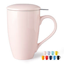 Load image into Gallery viewer, 17OZ Tea Cup with Infuser and Lid - ATC001
